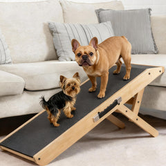 PRIORPET rampe pour chien sur canapé avec surface antidérapante pour montée en sécurité