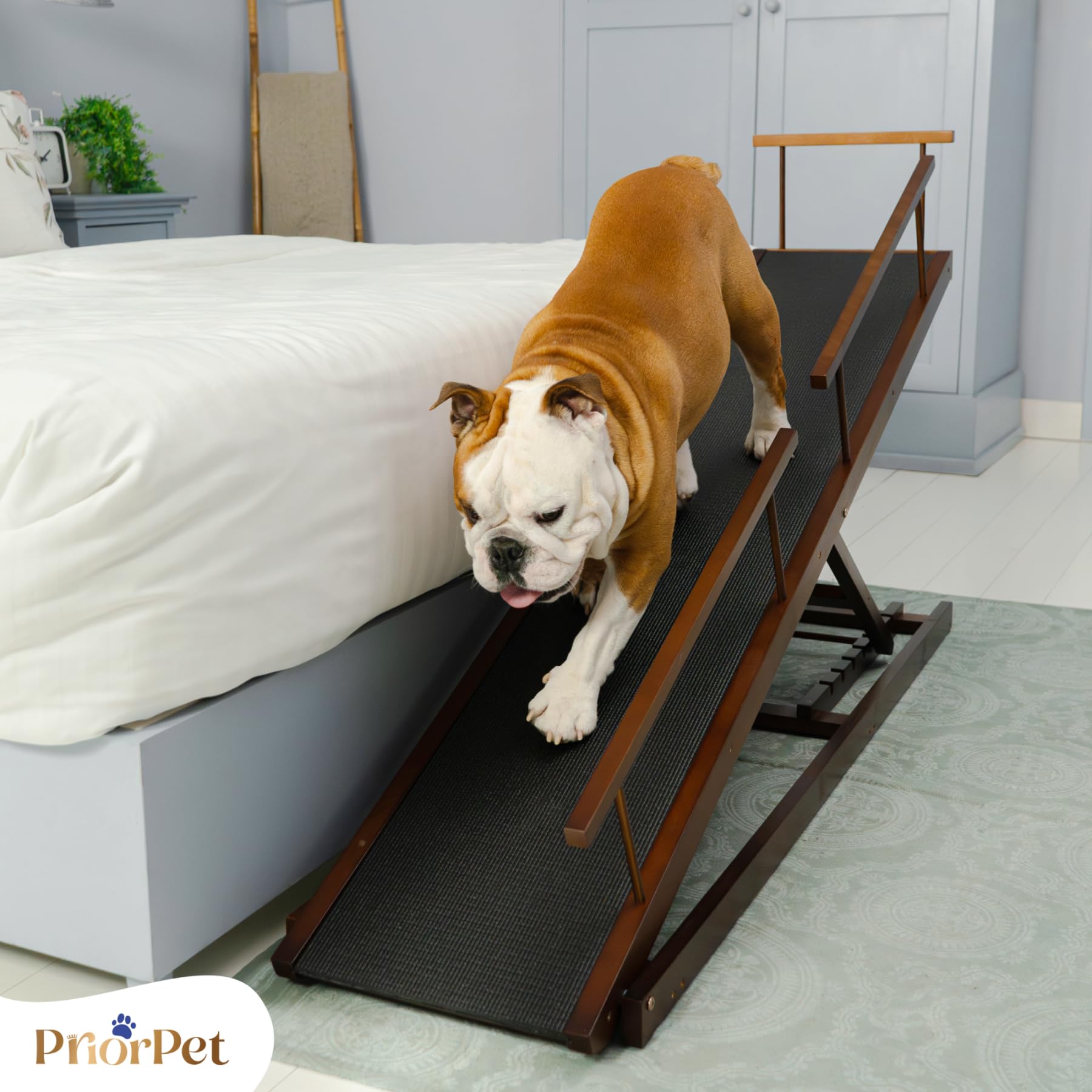 PRIORPET rampe-lit-hauteur-max-94cm adaptée lits hauts.