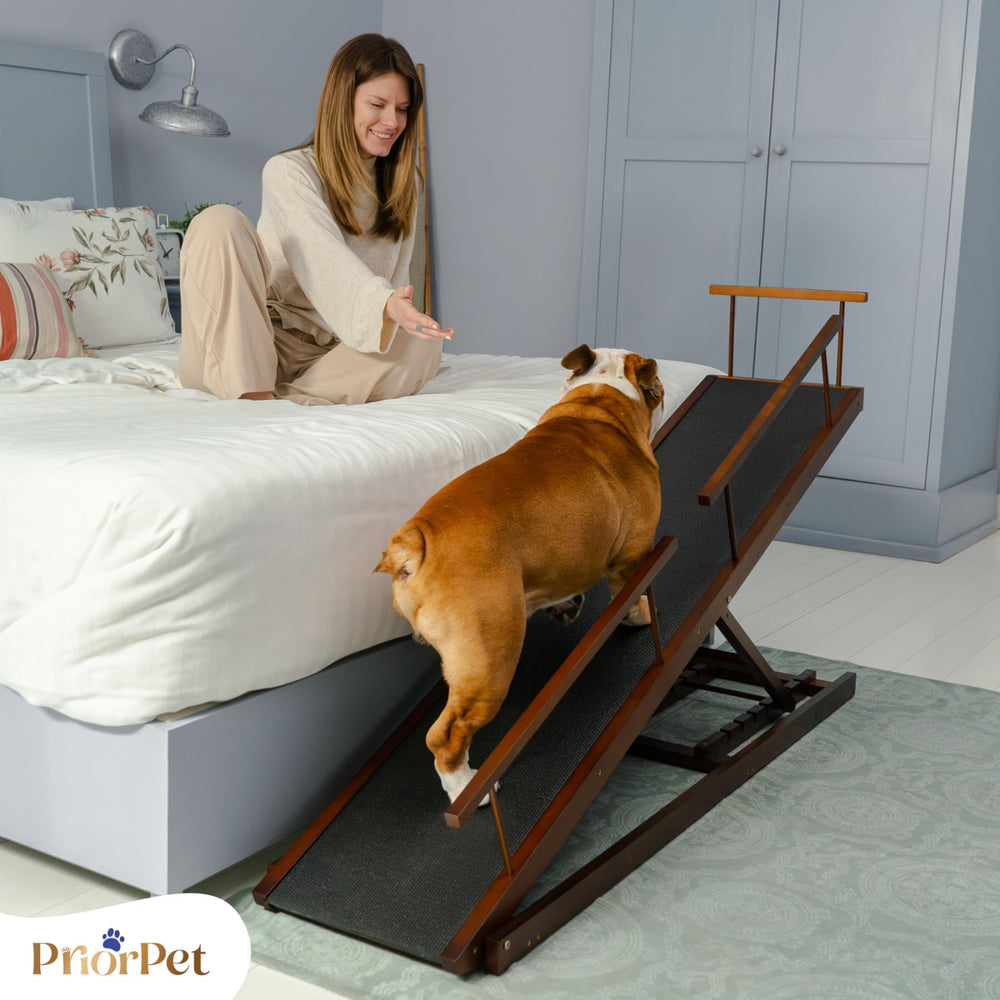 PRIORPET rampe-lit-longueur-160cm accès fluide au lit.