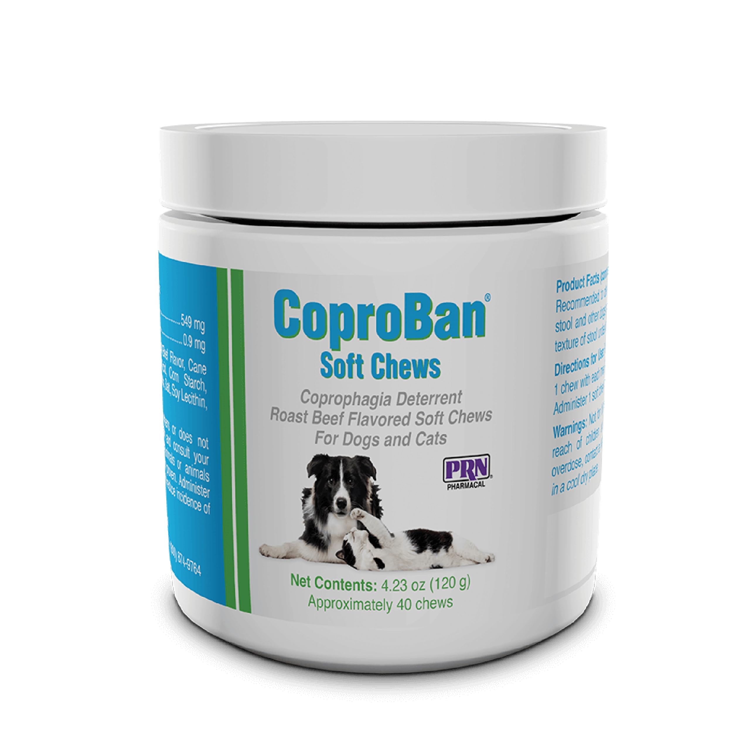 PRN CoproBan friables rosbif, boîte pratique pour administration facile.