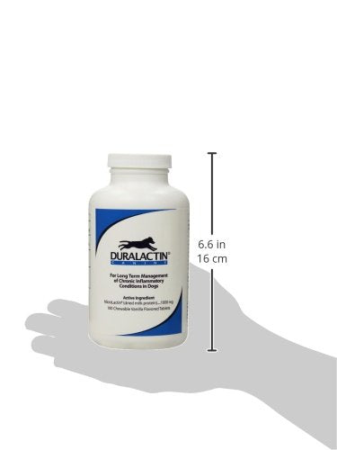 Bocal Duralactin vanille avec comprimés faciles à administrer