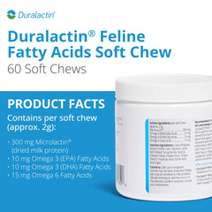 PRN Duralactin Chat acides gras omega3-6: bien‑être durable pour chats.