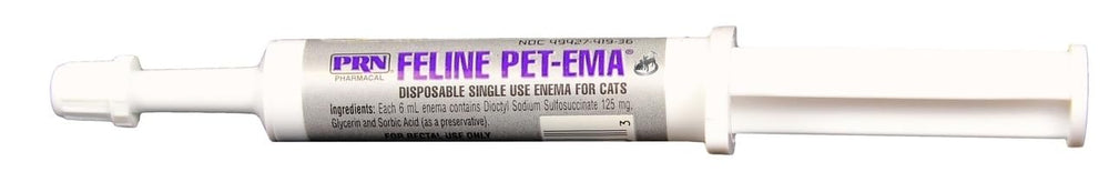 PRN Pet-Ema Feline, seringue jetable facilitant l’administration chez le chat.