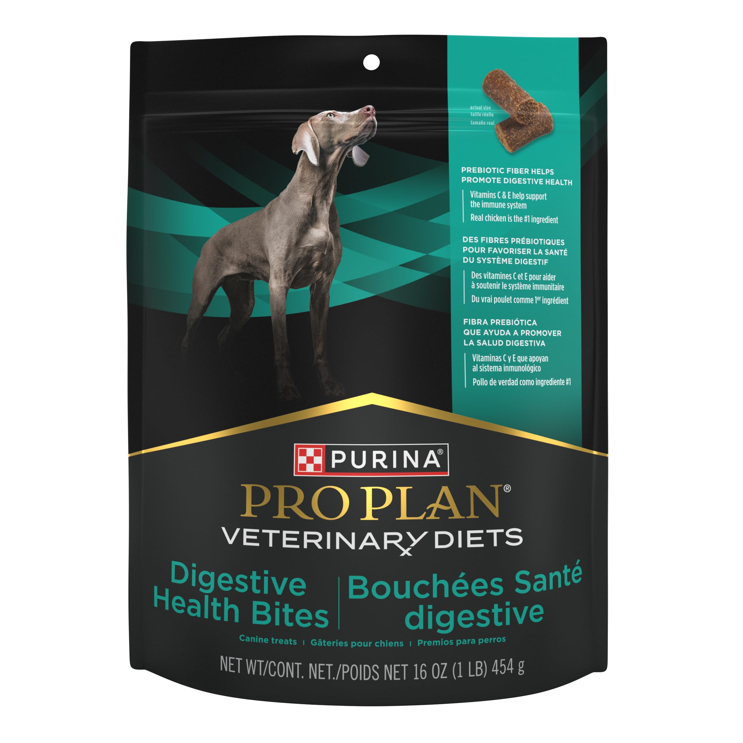 Emballage Pro Plan Digestive Health Bites prêt à l’emploi pour chien