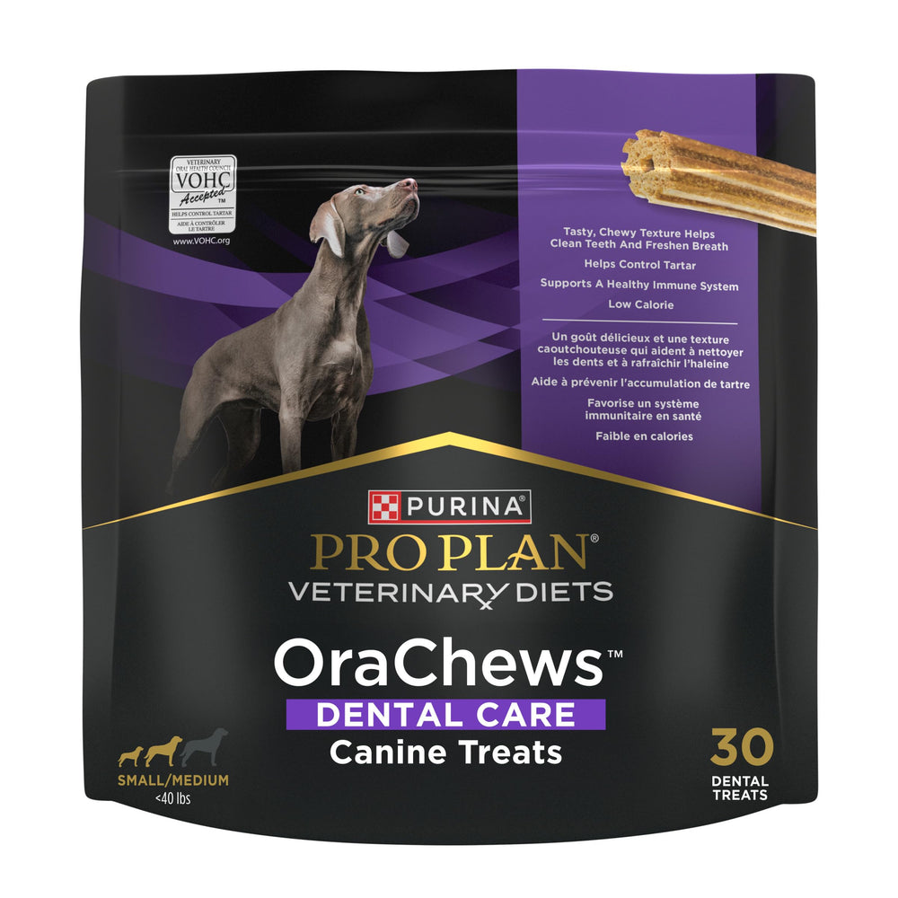 OraChews Pro Plan Veterinary Diets: boîte 30 friandises dentaires pour dents propres