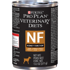 Pro Plan Veterinary Diets NF — boîtes pâtée humide pour chien, repas quotidien pratique.
