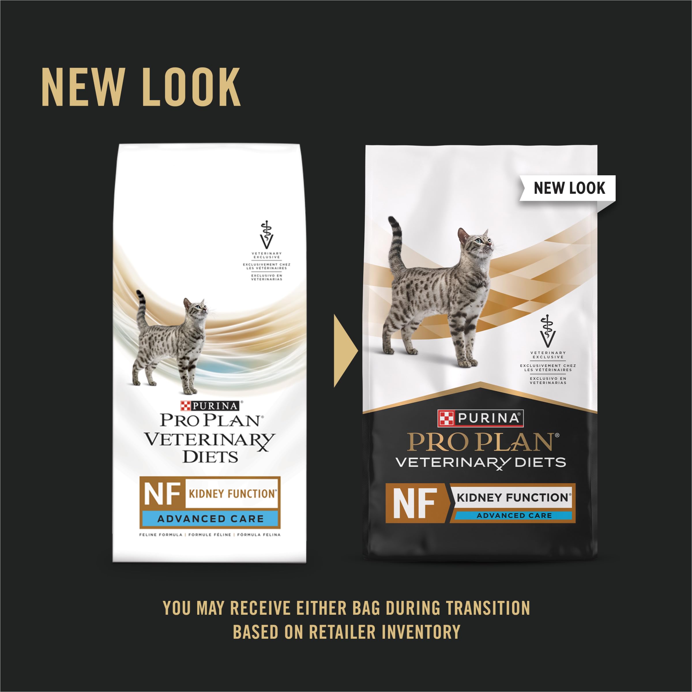 Pro Plan NF Fonction Rénale, protéines adaptées pour les besoins rénaux des chats.
