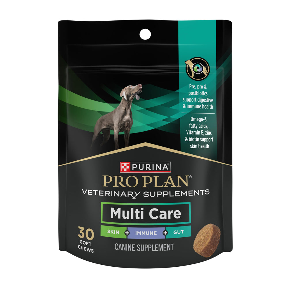 Purina Pro Plan Veterinary Supplements Multi Care, pochette 30 unités, peau et pelage soutenus