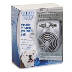 Bras rétractables du Cool Pup facilitent son accroche sur cage.