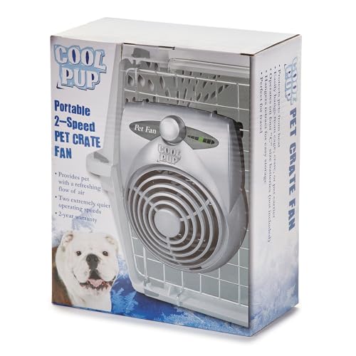 Thermomètre intégré du Pro Select Cool Pup affiche la température ambiante près du chien.