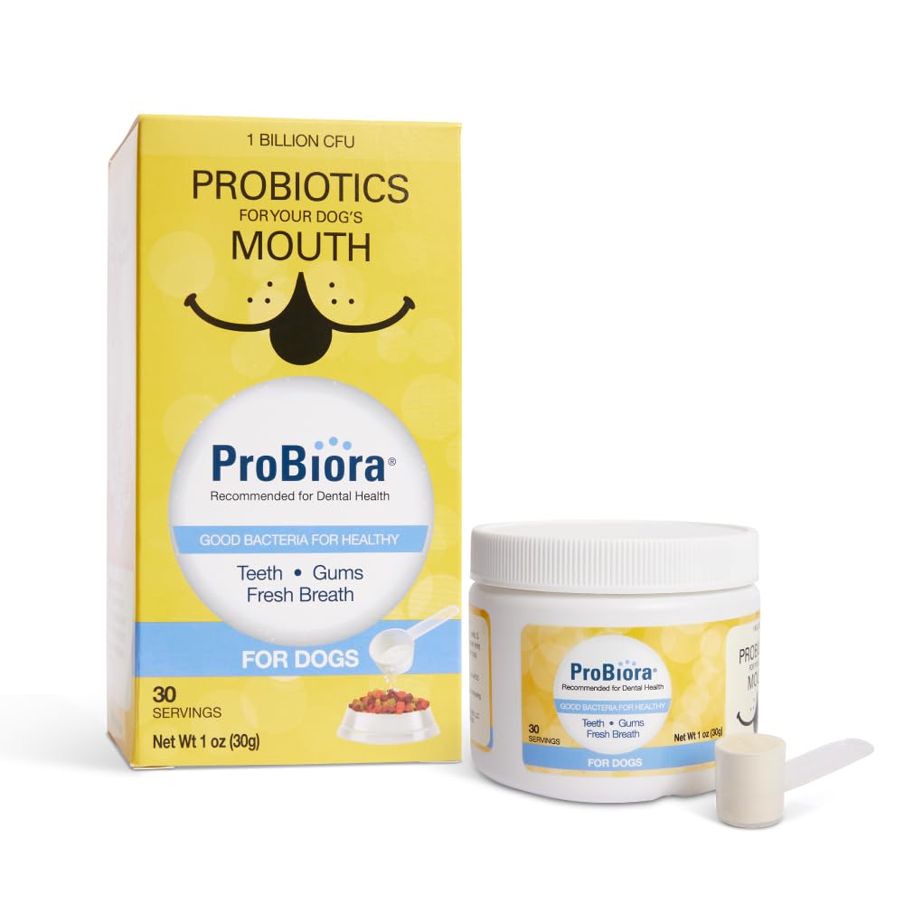 Probiora pour chiens: pack deux pots de probiotiques dentaires