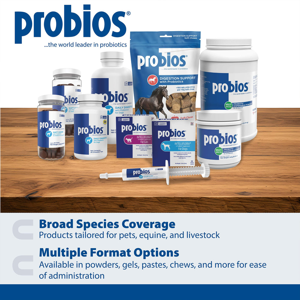 Probios: contient 10 millions bactériennes favorisant la diversité intestinale.