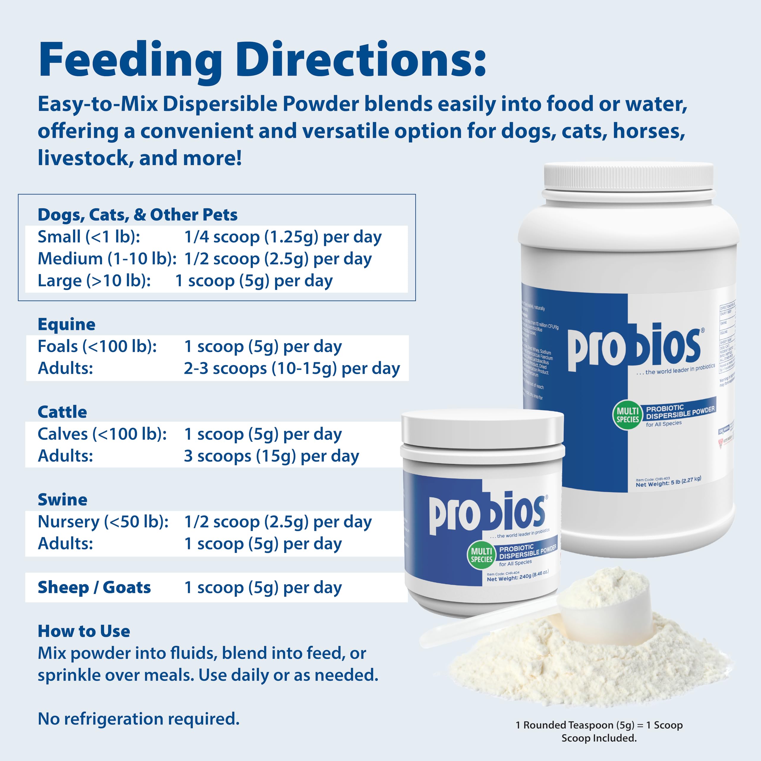 Probios Probiotique de soutien digestif, mélange Enterococcus faecium pour le microbiote