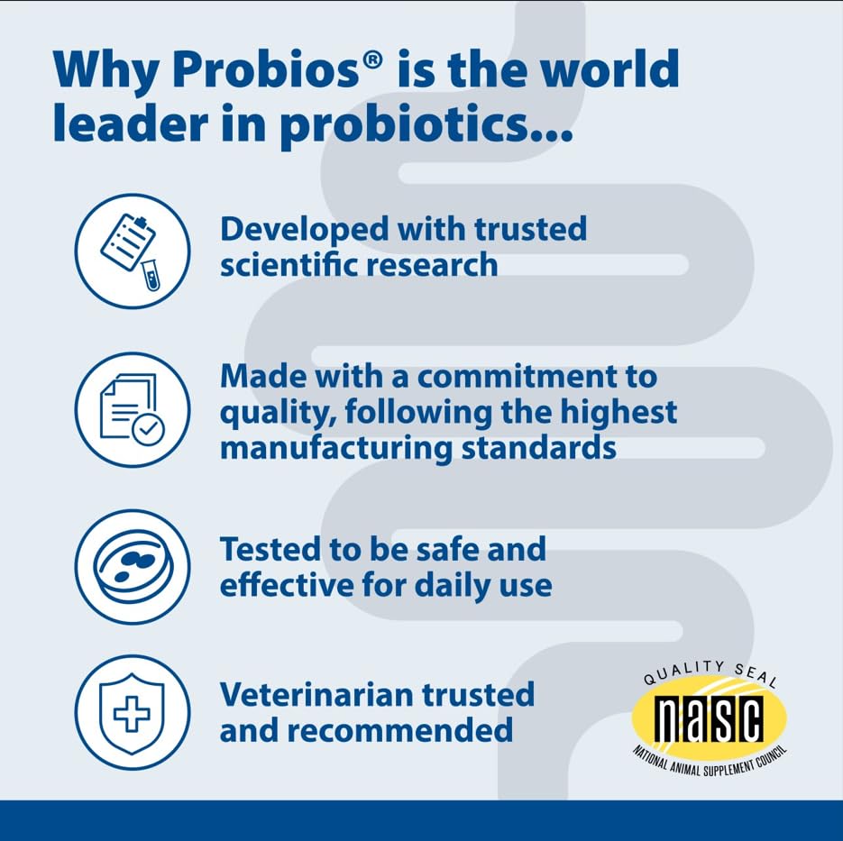 Probios Soft Chews – boîte colorée, présentation pratique pour chiens.