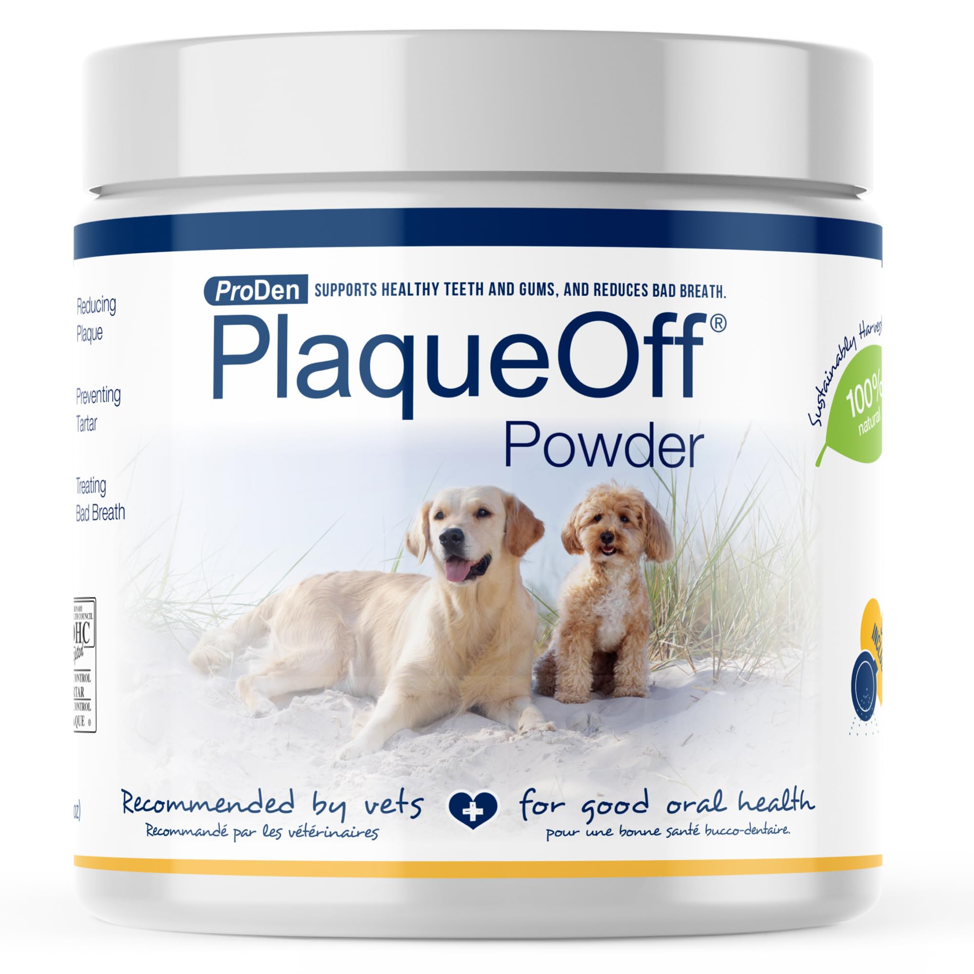 ProDen PlaqueOff – Bouteille 420 g, soin dentaire pratique pour chiens et chats