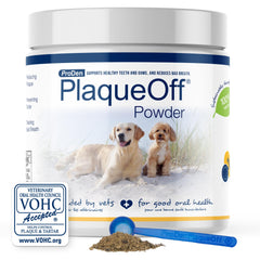 ProDen PlaqueOff poudre emballage 420g pour soins dentaires animaux