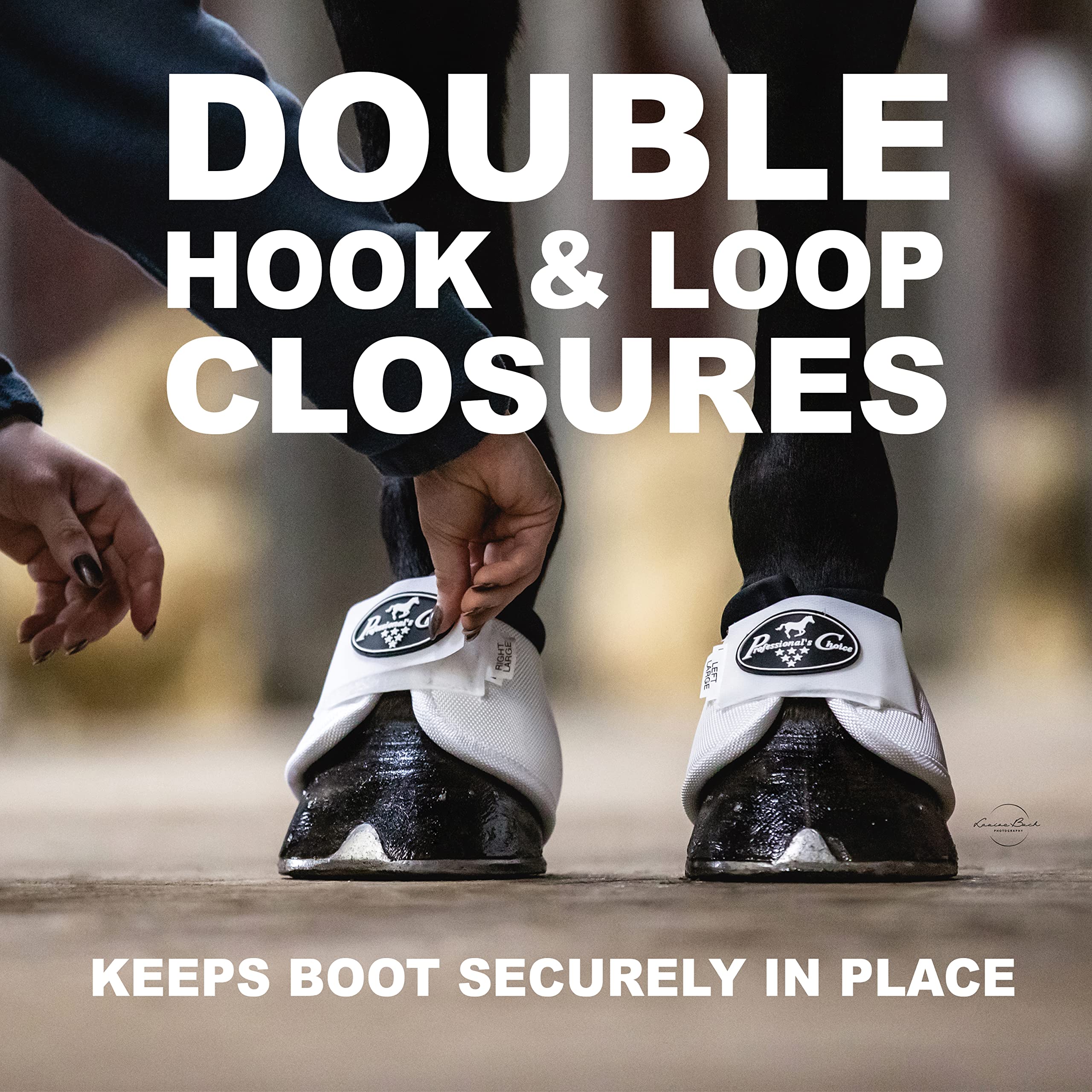 Professional's Choice bottes-overreach Ballistic noir fermeture auto-agrippante rapide