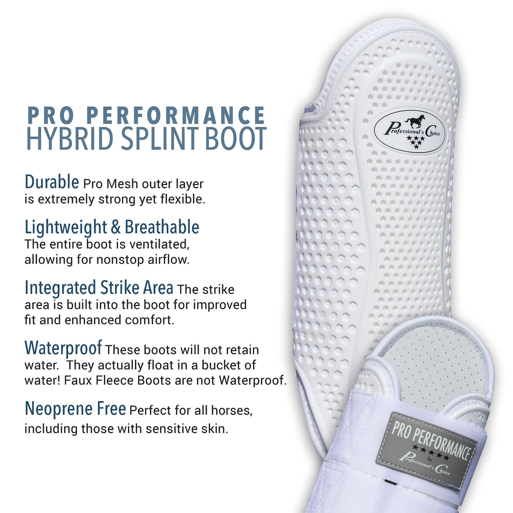 Professional's Choice Pro Performance – doublure intérieure hypoallergénique, confort pour tous les chevaux.