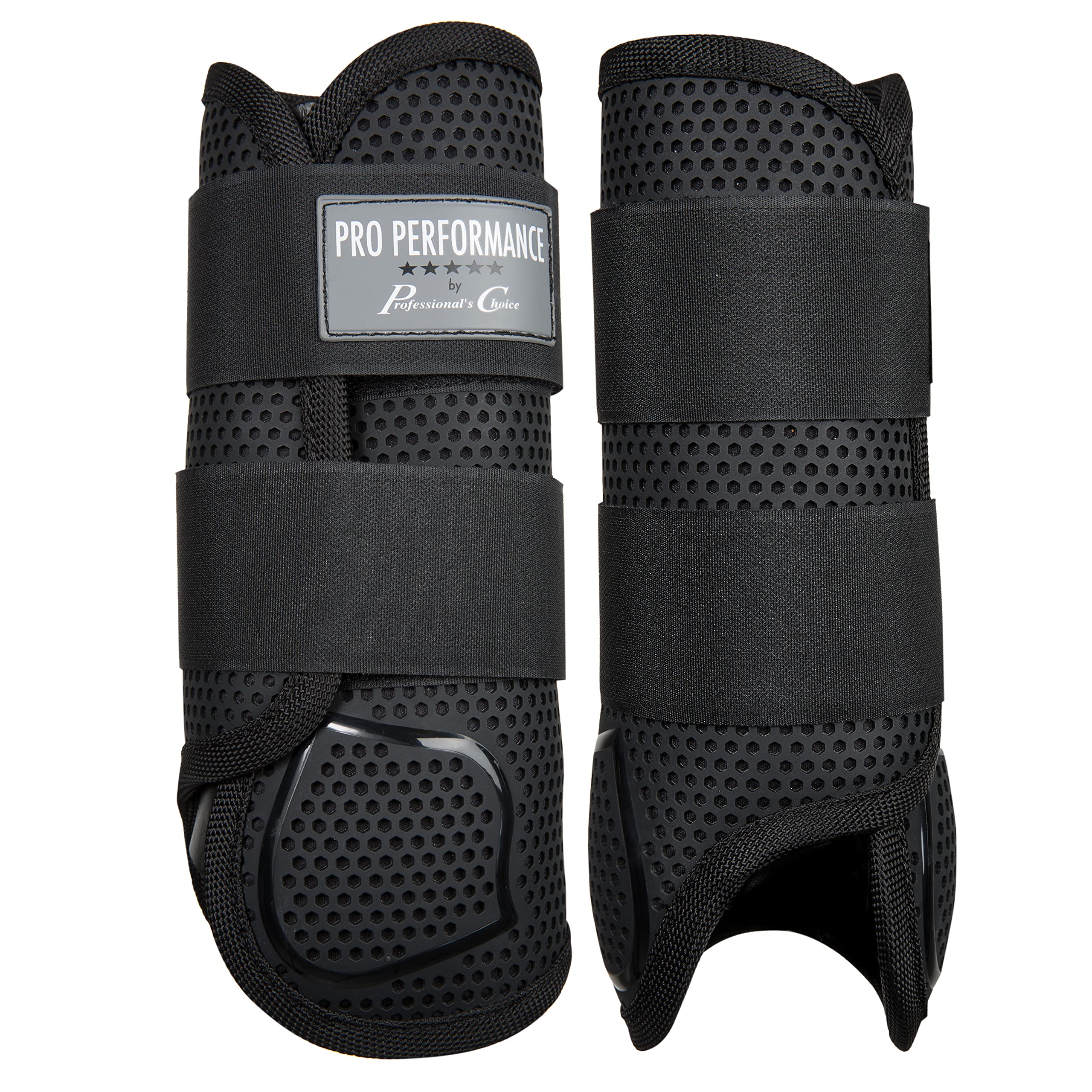 Professional's Choice Pro Performance Elite XC bottes avant noir, ajustement sûr et léger.
