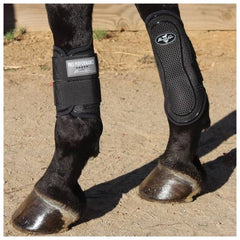 Professional's Choice Pro Performance Hybrid Splint Boot – zone de frappe intégrée pour un ajustement sécurisé.