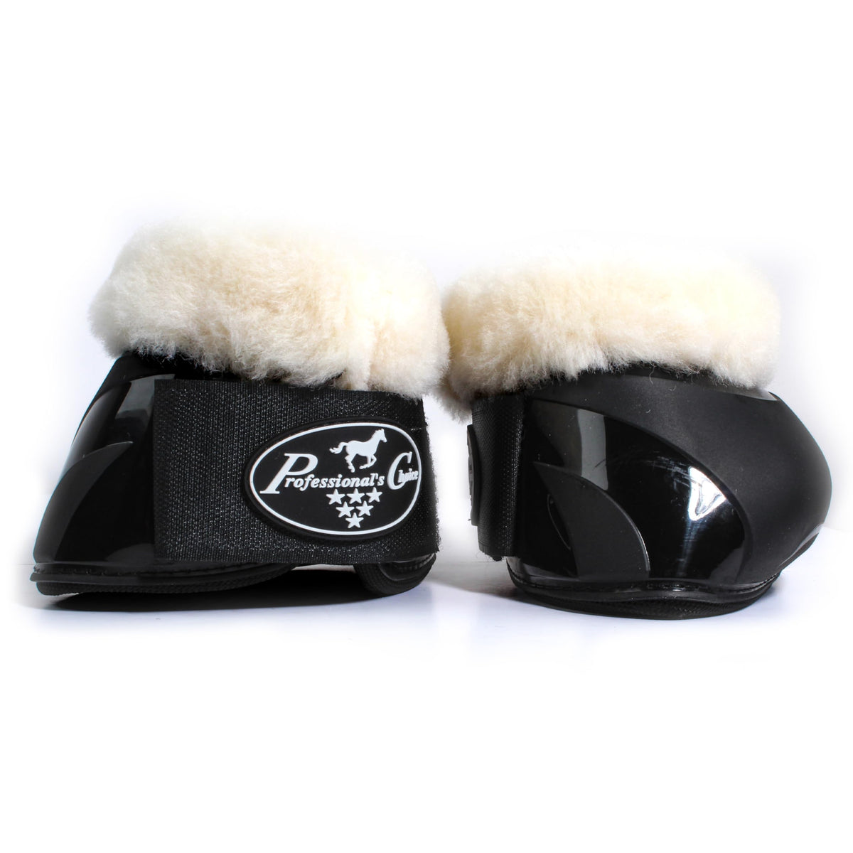 Professional's Choice bottes cloche Spartan II noir XXL vue d’ensemble, coque TPU flexible pour protéger les sabots.