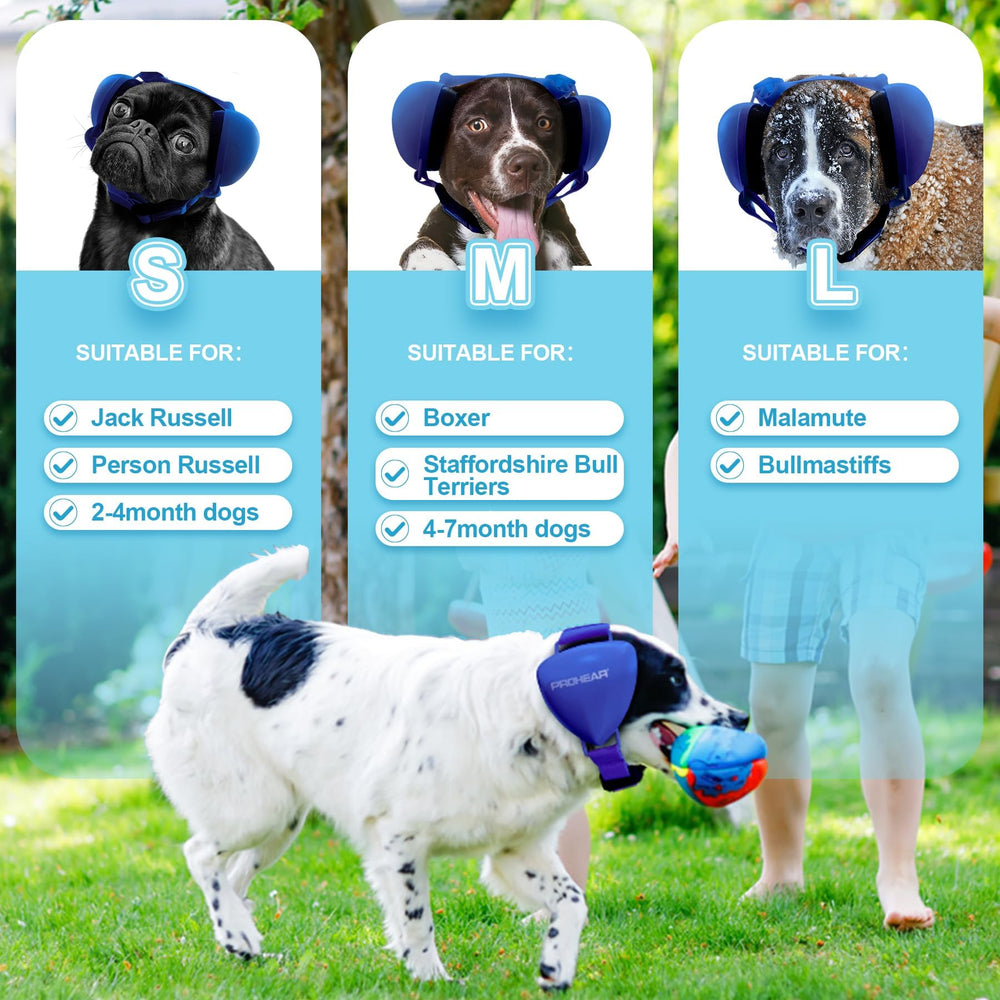 PROHEAR coussins gel confortables pour chien et ajustement optimal