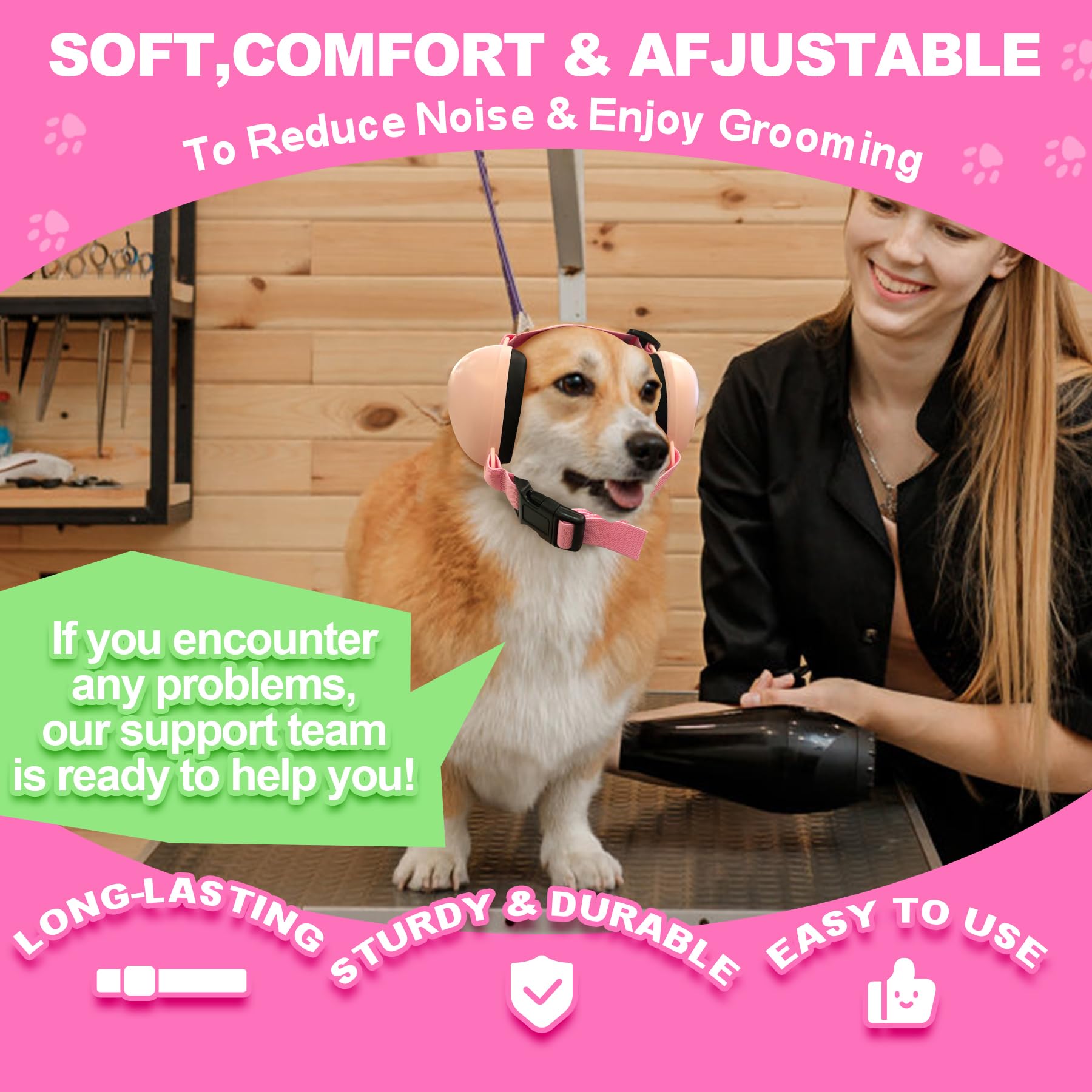 PROHEAR couverture des oreilles couvrante assure une protection complète