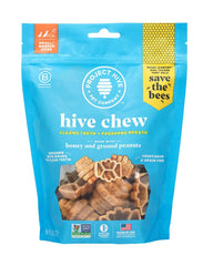 PROJECT HIVE friandises dentaires pour chiens en emballage pratique et frais.