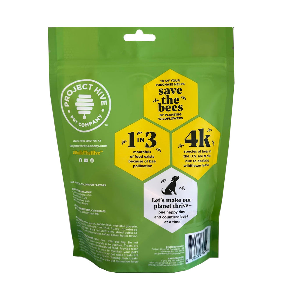 PROJECT HIVE texture extérieure des bâtons dentaires pour stimulation buccale.