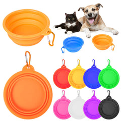 PROLOSO bol chien pliables – ensemble de 9 pièces, pratique en voyage et promenade.