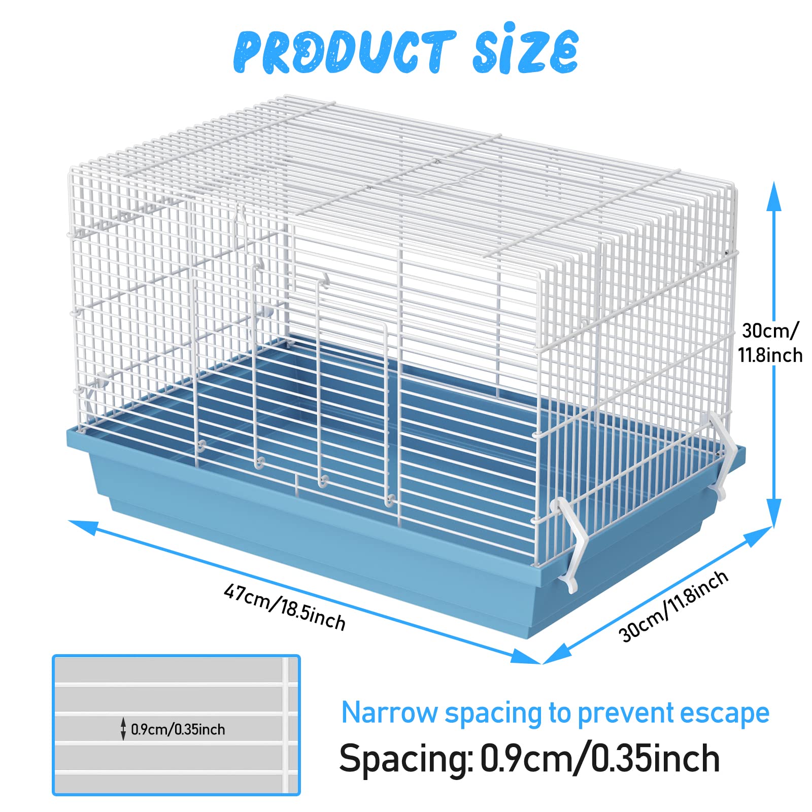 Cage Pronetcus — polyvalente pour transport et déplacement