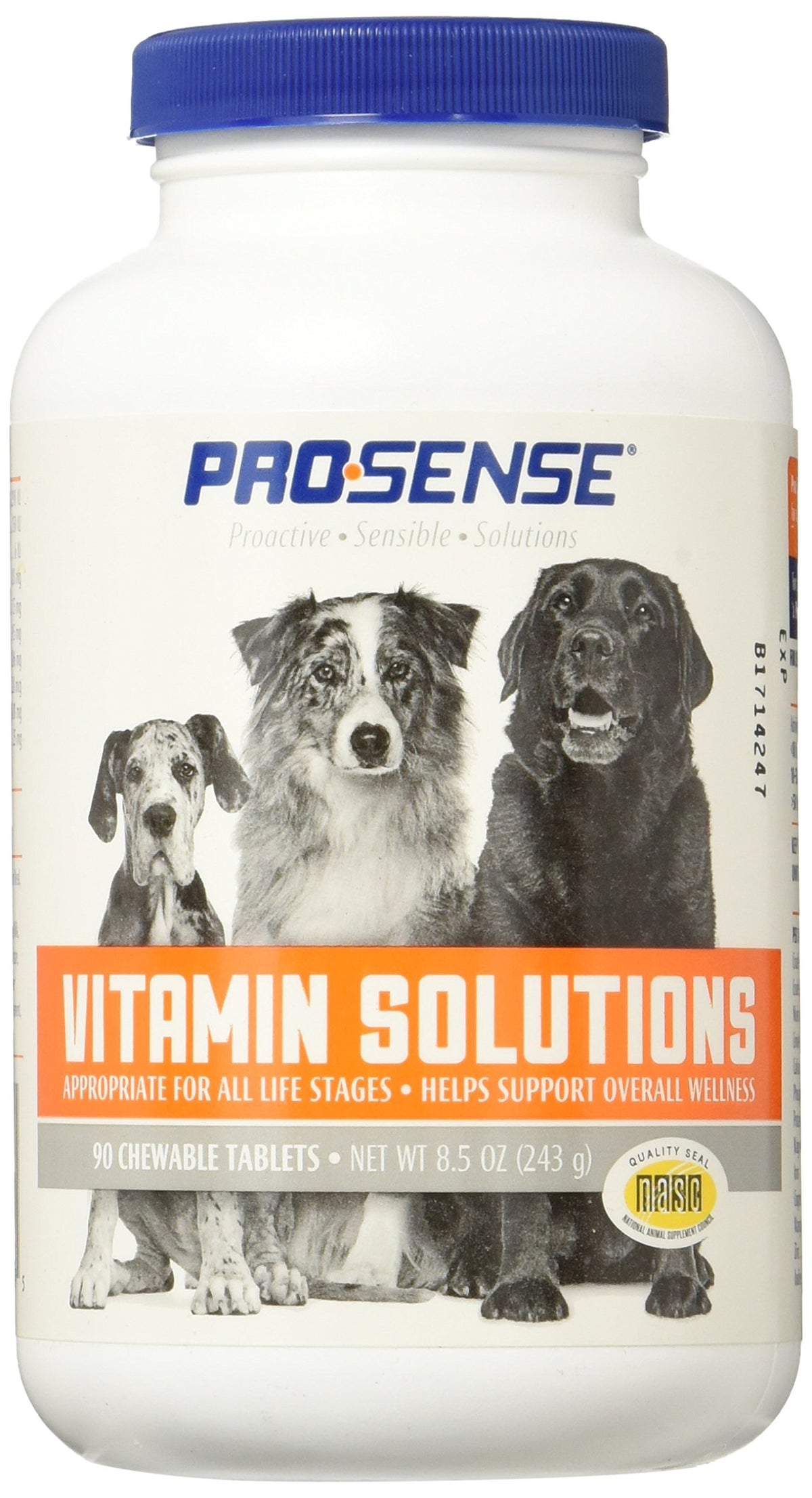 ProSense Solutions Vitaminées pour chien: bouteille prête à l’emploi et routine simple.