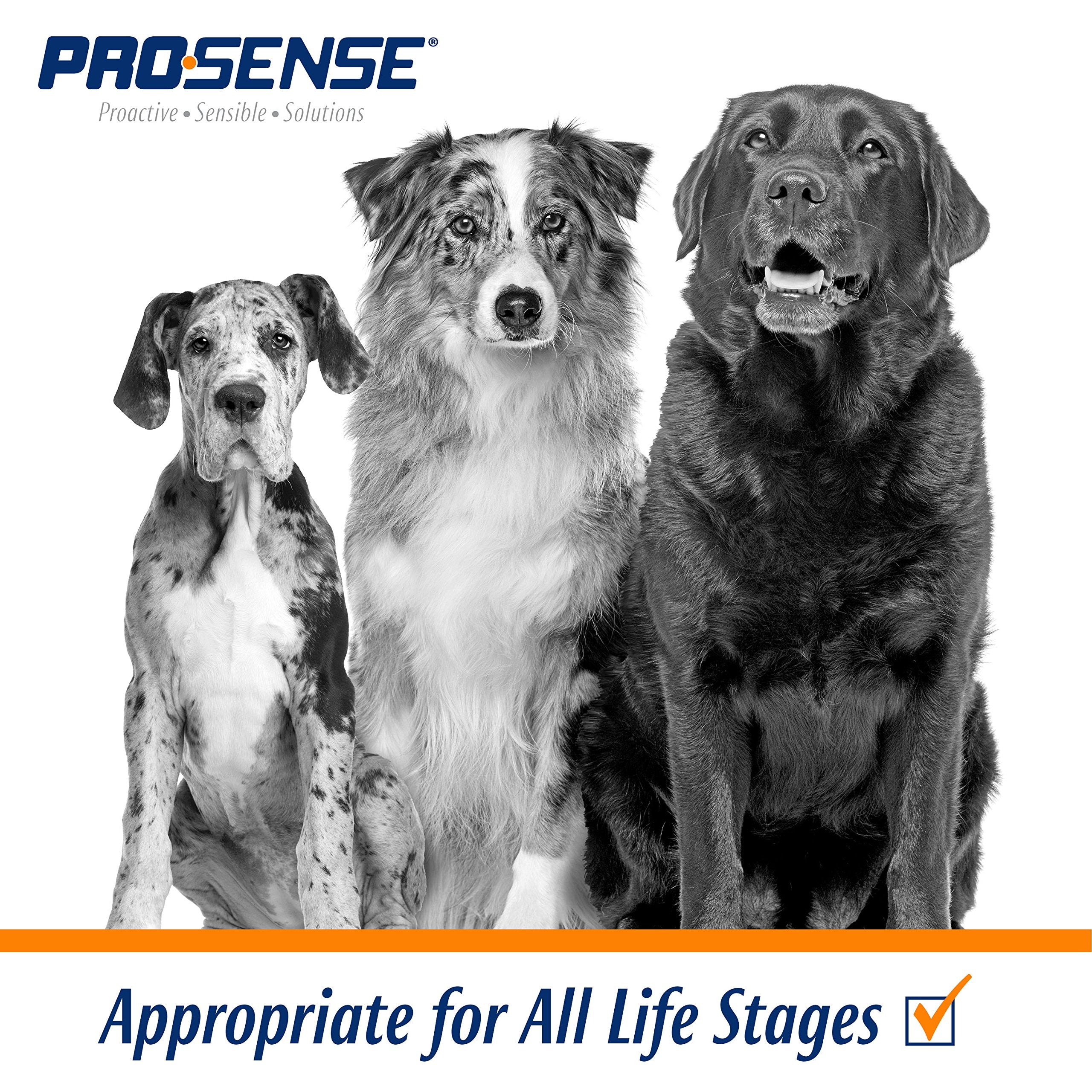 Dosage adapté selon la taille du chien avec ProSense.
