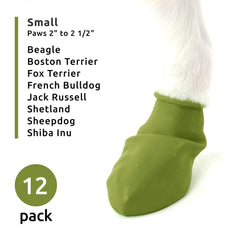 Bottes Protex PawZ anti-dérapantes pour petites pattes, traction fiable sur sol mouillé