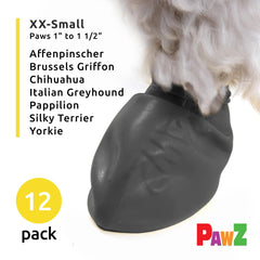 Bottes anti-glisse Protex PawZ pour petites pattes sur surfaces mouillées.