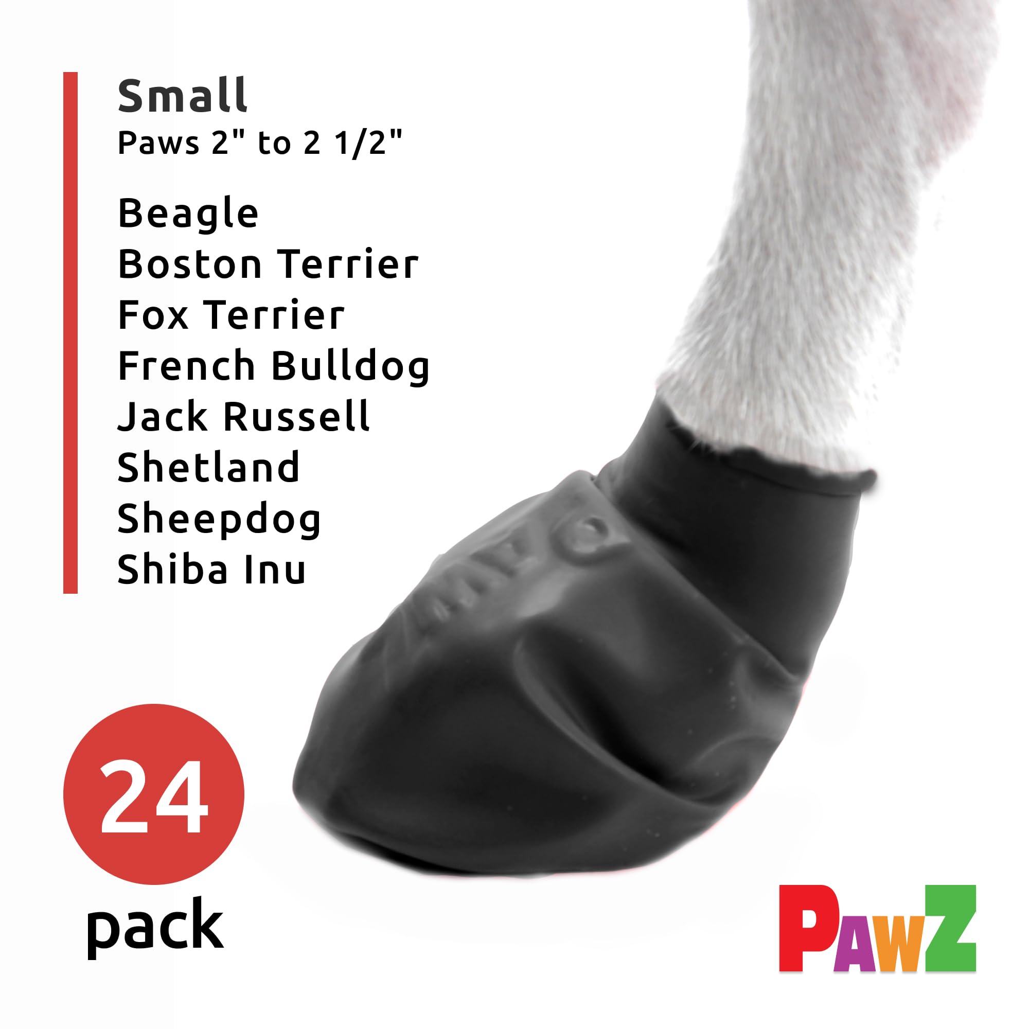 Protex PawZ en neige, protection pratique des pattes.
