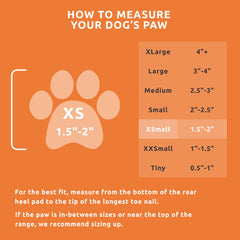 Protex PawZ bottes antiderapantes pour chien sur surfaces mouillées, meilleure traction.