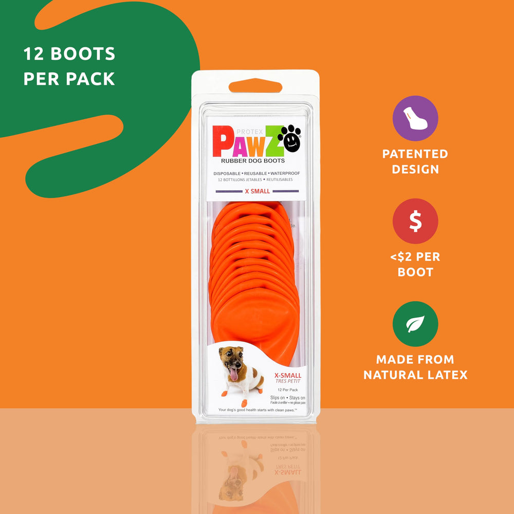 Protex PawZ bottes imperméables pour chien, idéales sous la pluie pour rester au sec.