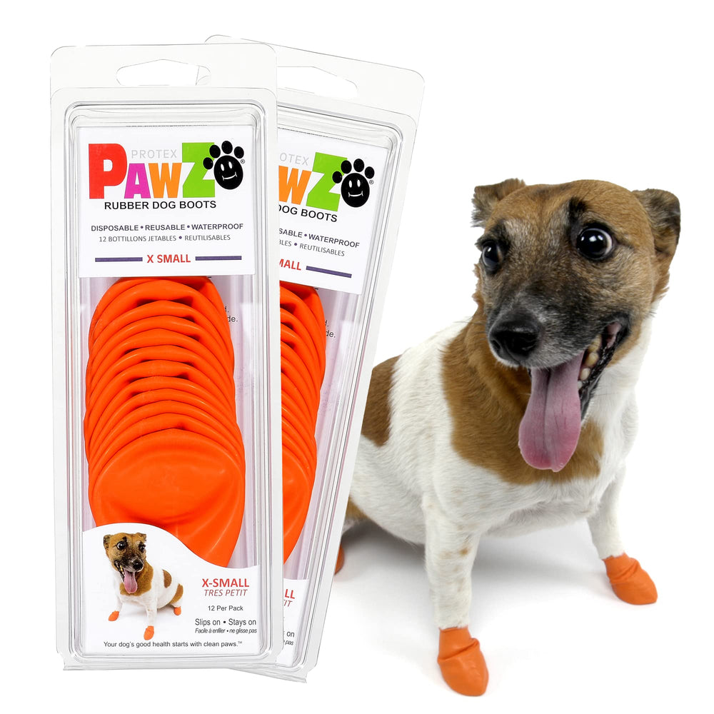 Protex PawZ bottes petites pattes pour chien, protection et confort lors des sorties.