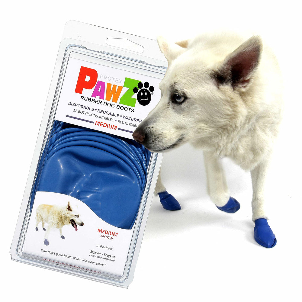 Protex PawZ bottes pour chien – vue générale et taille moyenne, confort et protection