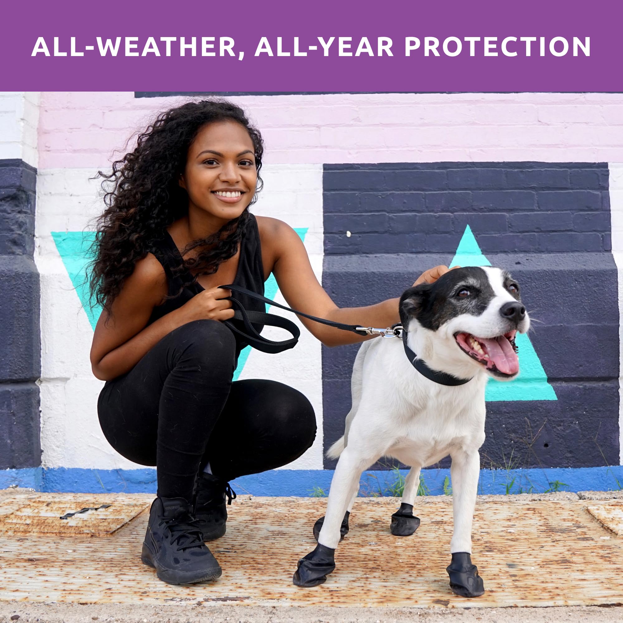 Protex PawZ bottes à enfiler facilement pour sorties quotidiennes.