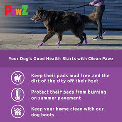 Protex PawZ bottes impermeables, adaptées pour le temps pluvieux.