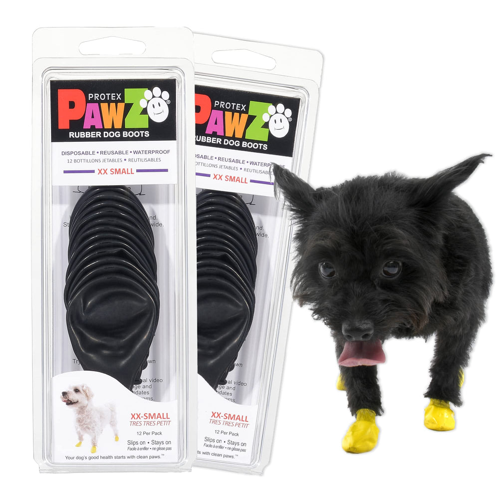 Bottes Protex PawZ pour petites pattes, faciles à enfiler, confort renforcé.