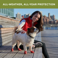 Design pull-on Protex PawZ pour enfiler rapidement et confortablement