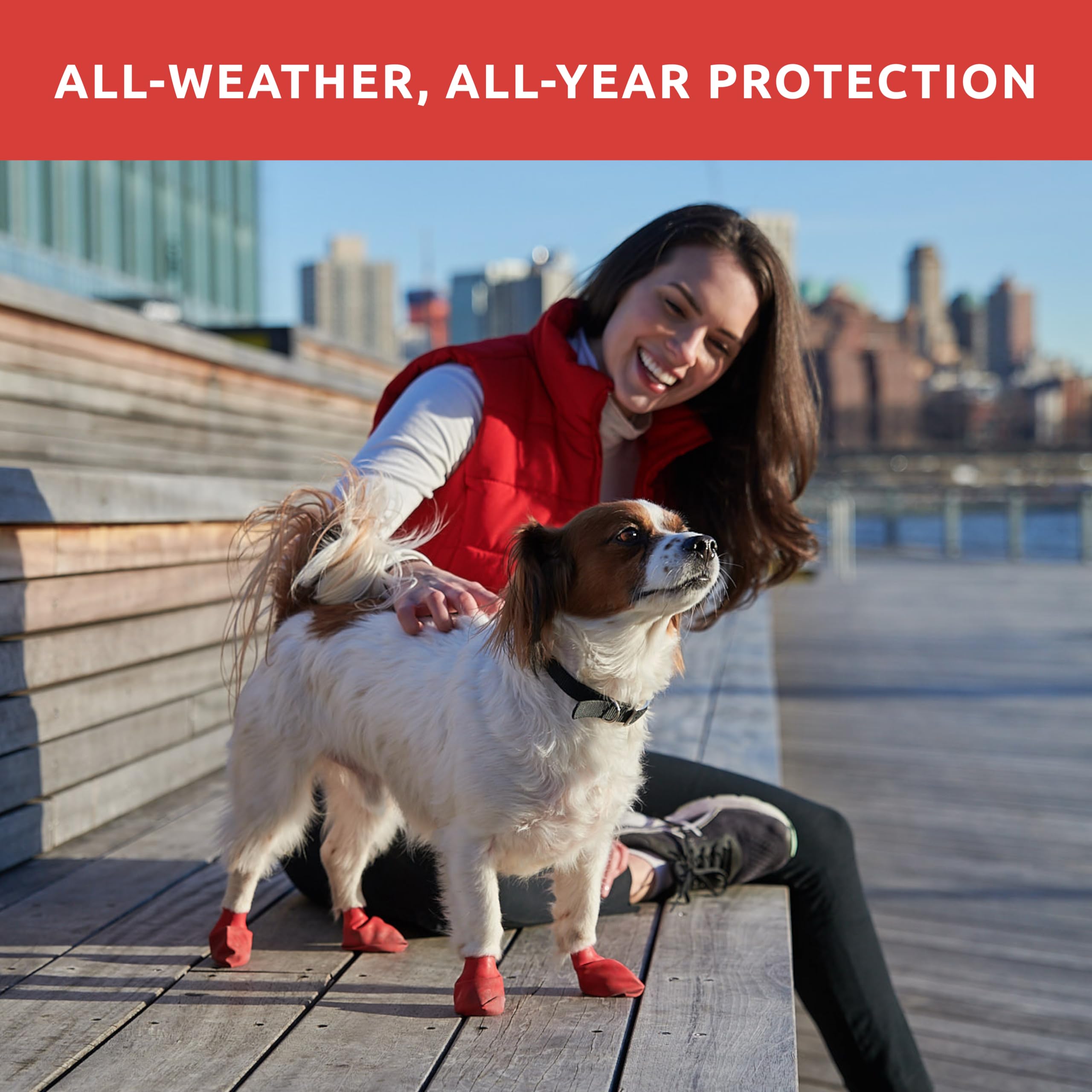 Protex PawZ: guide-tailles pour ajustement fiable.