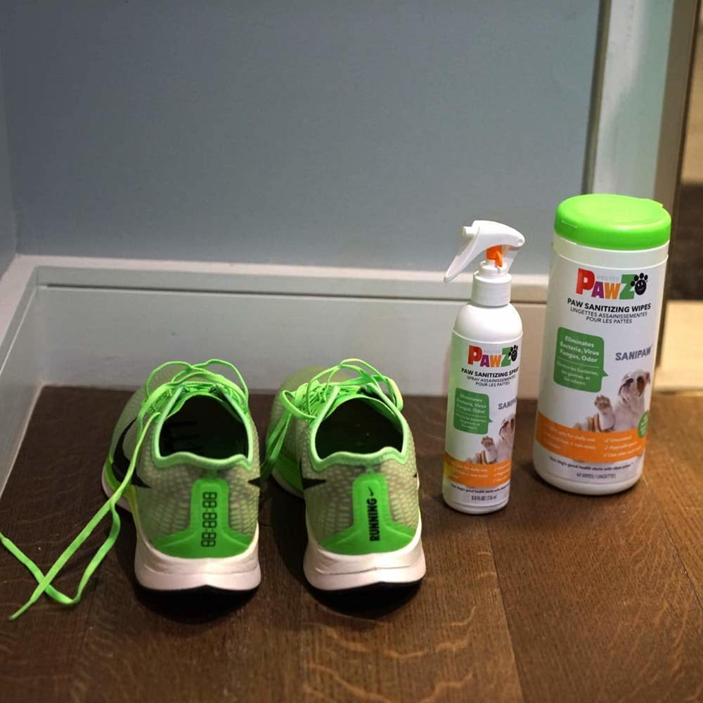 Pack double Protex PawZ SaniPaw pour toujours avoir une solution prête.
