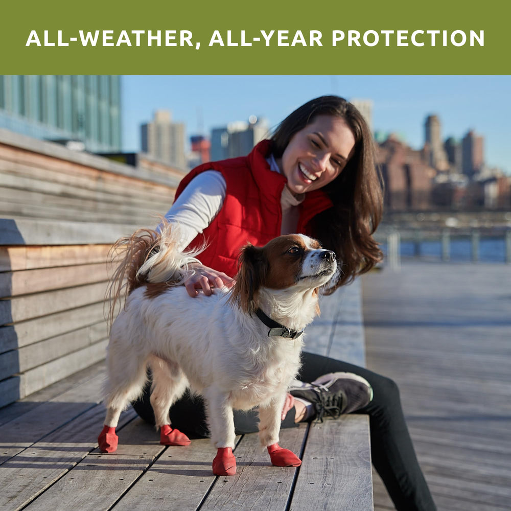 Traction excellente avec Protex PawZ sur surfaces glissantes et mouillées