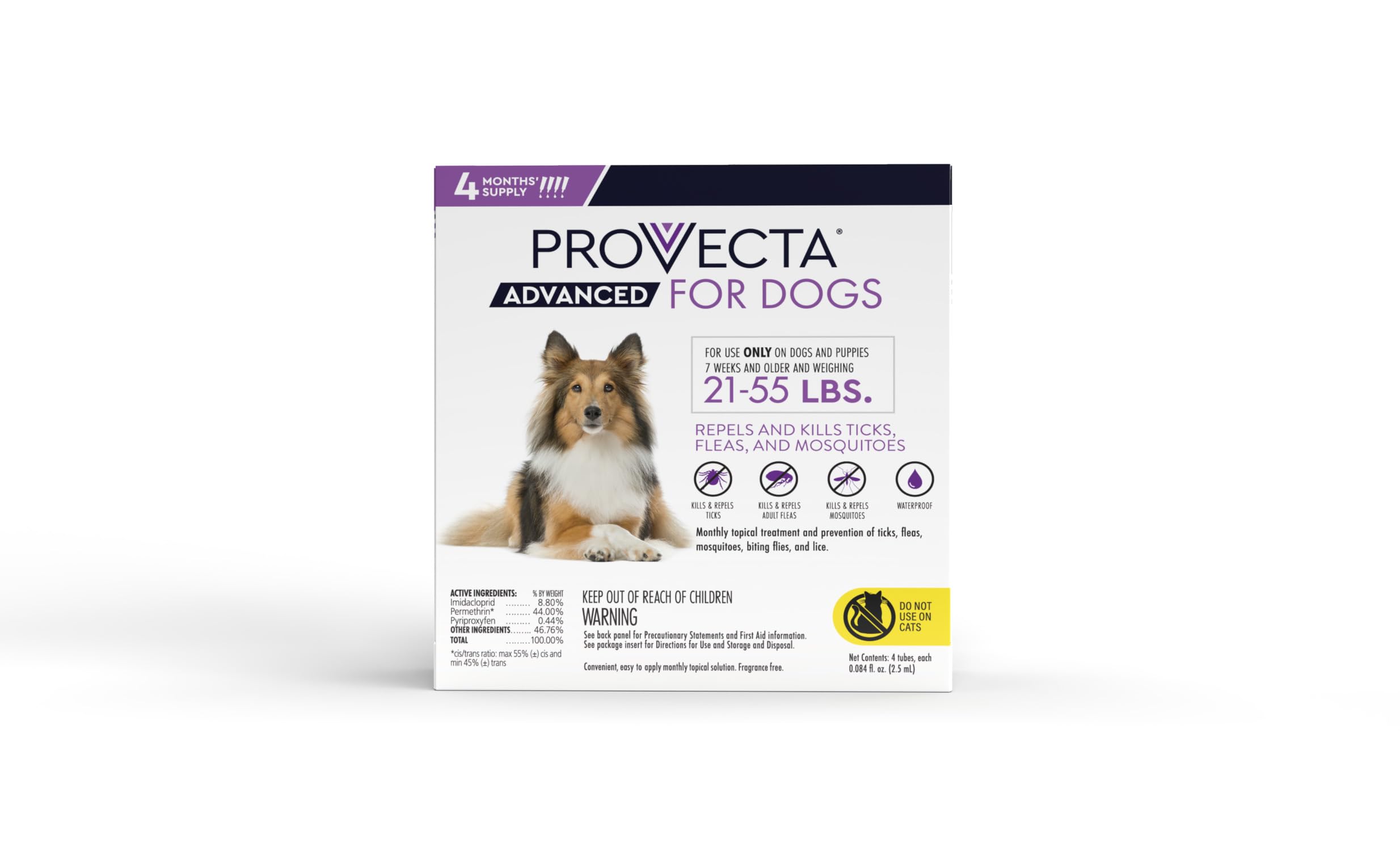 Provecta Advanced — protection moustiques pour chien lors des promenades