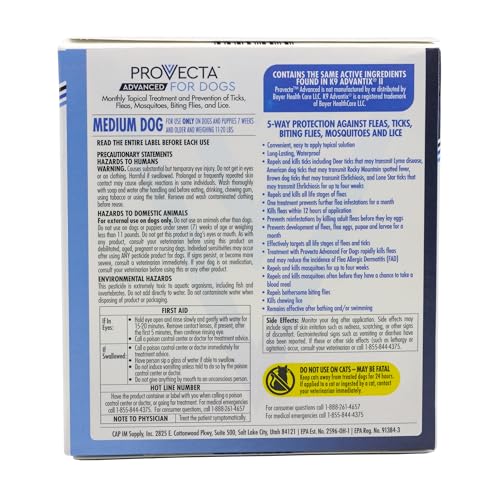 Provecta Avancé – pipette de dosage chien pour une application simple.