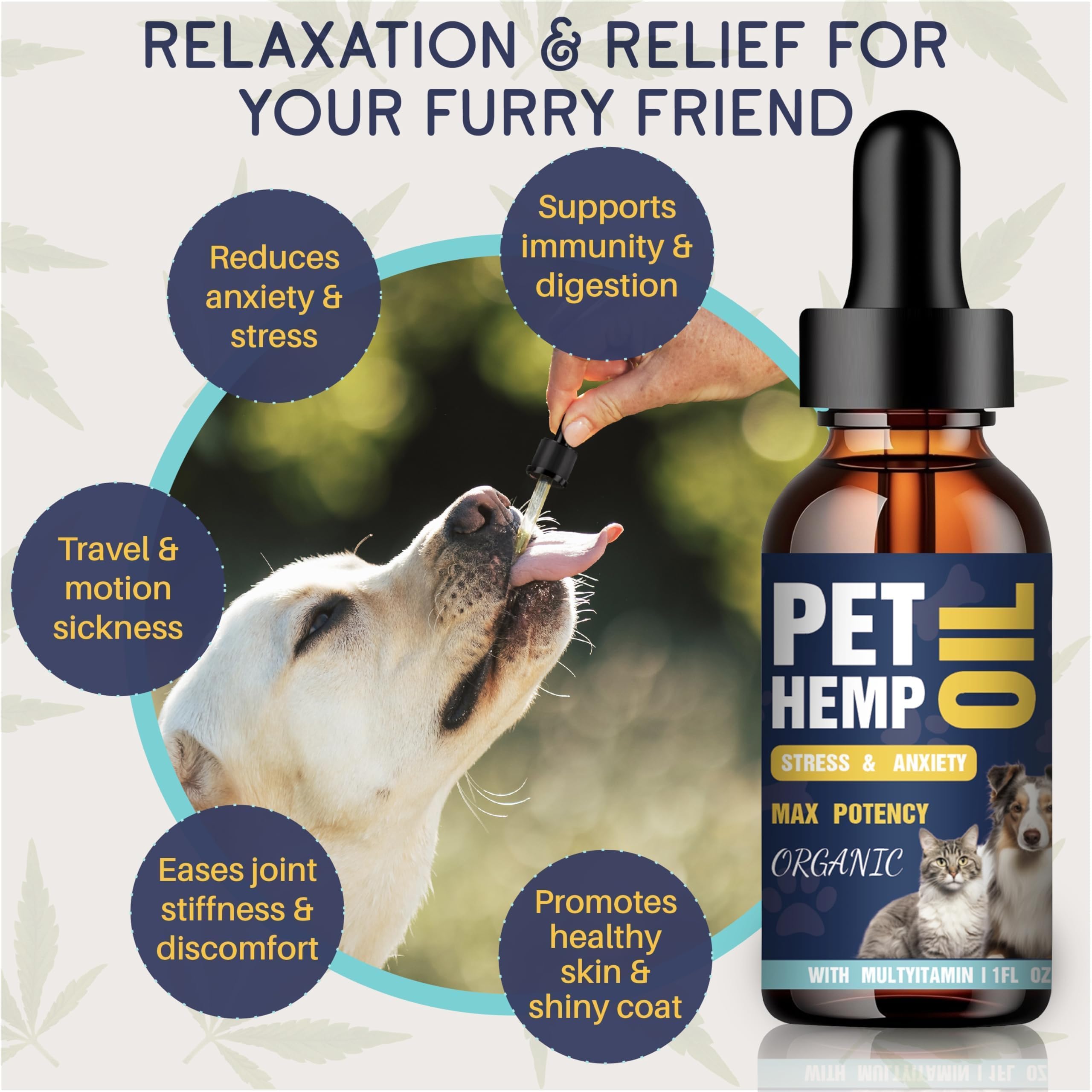 Pack Prozima 3 huiles chanvre pour chiens et chats